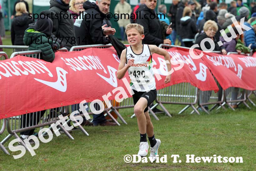Boys under-13s 2021 National Cross Country Relays, Berry Hill Park, Mansfield. Photo: David T. Hewitson/Sports for All Pics